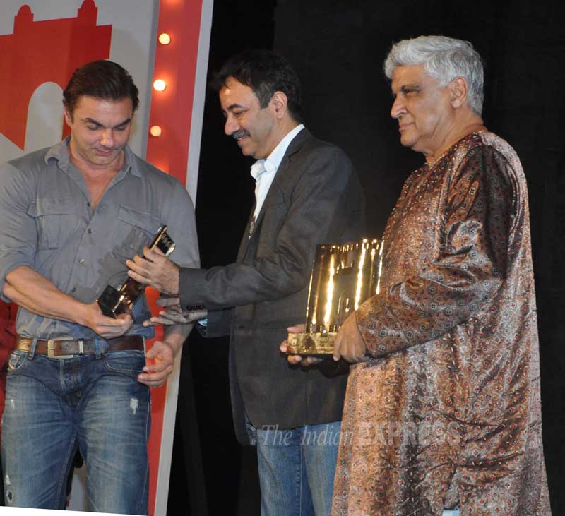 Rajkumar Hirani, Javed Akhtar, Salim Khan, Sohail Khan