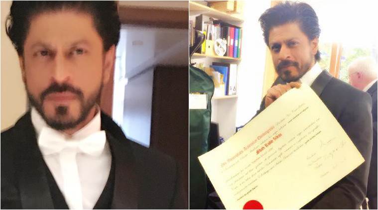 Shah Rukh Khan, Shah Rukh Khan doctorate, shah rukh khan news, Shah Rukh Khan university, Shah Rukh Khan university of edinburgh, Shah Rukh Khan lectures, Shah Rukh Khan gyaan, Shah Rukh Khan facebook, Shah Rukh Khan twitter