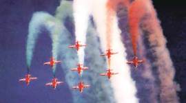 Indian Air Force, Surya Kiran, Air Force aerobatics team, Surya Kiran aerobatics team, Hindustan Aeronautics Limited, Hawk Mk132 aircraft, indian express