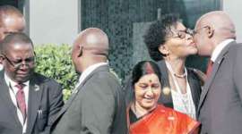 sushma-small india africa, india africa summit, Sushma Swaraj, Boko Haram, Sushma Swaraj, africa summit, africa india summit, india africa ties, india news, latest news, Nation news, india news