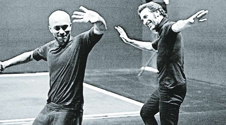 Torobaka, a dance duet by Akram Khan (left) and Israel Galvan, is a hybrid of two dance forms, Kathak and Flamenco JeanLouisFernandez