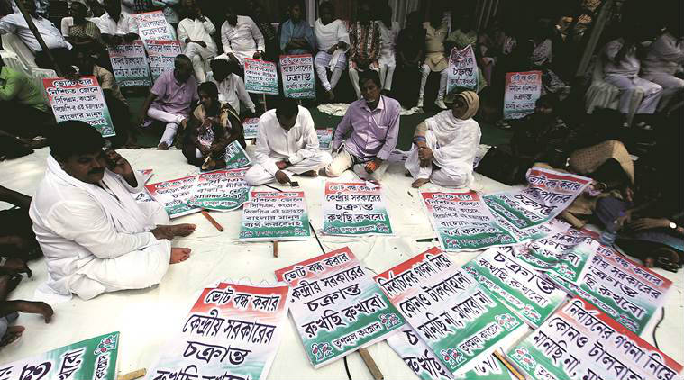 kolkata violence, kolkata news, west bengal violence, west bengal civic polls, wb civic polls, kmc polls, kolkata protests news, kolkata violence news, west bengal news
