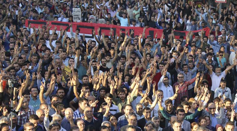 turkey news, turkey blasts, ankara blasts, turkey ankara blasts, turkey protests, ankara news, world news, latest news, turkey bomb blast, ankara bomb blast, islamic state