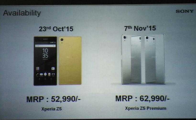 Sony Xperia Z5, Sony Xperia Z5 Premium, Lenovo Vibe P1, Lenovo Vibe P1m, Xperia Z5 specs, Xperia Z5 Premium specs, Lenovo Vibe P1 specs, Lenovo Vibe P1m specs, Xperia Z5 features, Xperia Z5 Premium features, Vibe P1 features, Vibe P1m features, mobiles, Android, smartphones, tech news, technology