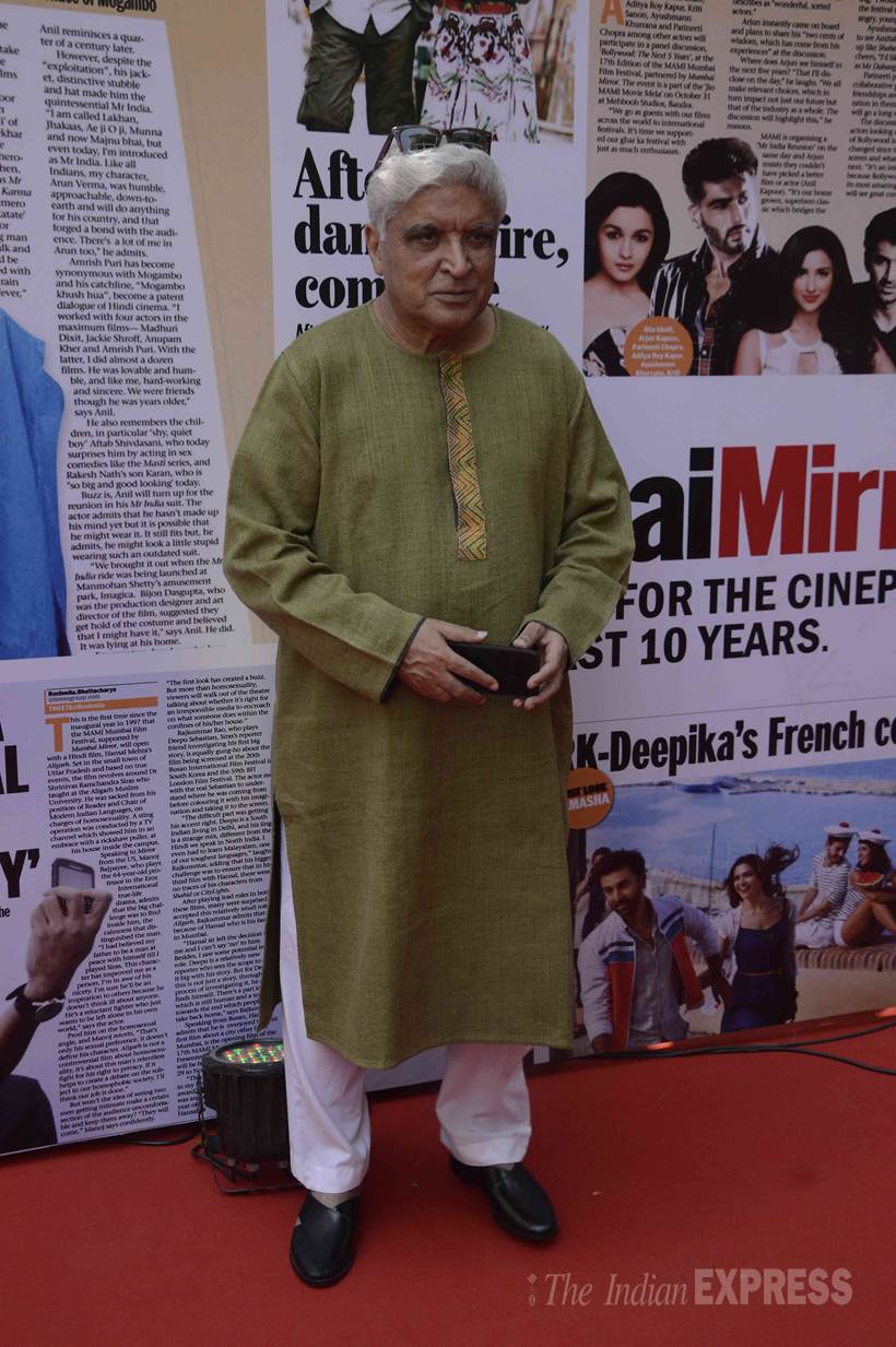 Deepika Padukone, Alia Bhatt, Sonam Kapoor, Parineeti Chopra, Kriti Sanon, MAMI, MAMI film festival, MAMI day 2, Huma Qureshi, Sridevi, Boney Kapoor, Anil Kapoor, Arjun Kapoor, Aditya Roy Kapur, Ayushmaan Khurrana, Varun Dhawan, Rishi Kapoor, Neetu Kapoor, Zoya Akhtar, Rajkumar Hirani, Dibakar Banerjee, Aftab Shivdasani, Nin Dusanj, Sunny Singh, Sonalli Sehgall, Kartik Aaryan, Nyshrat Bharucha, Ishita Raj, Omkar Kapoor, Kabir Khan, Javed Akhtar, Madhur Bhandarkar, VJ Bani