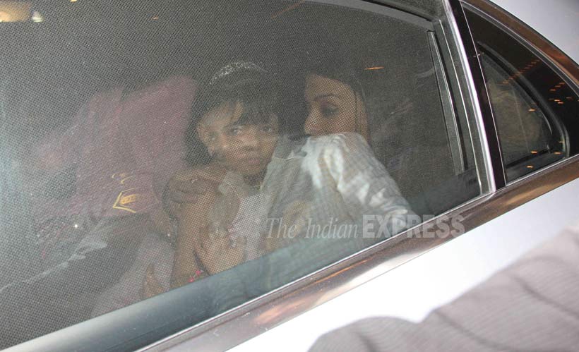 Aaradhay Bachchan, Abhishek Bachchan, Aishwarya Rai Bachchan, Amitabh bachchan, Jaya Bachchan, Shweta Nanda, Kunal Kapoor, Shilpa Shetty, Raj Kundra, Viaan Kundra, Nitara Khanna, Neelam Kothari, Sonali Kulkarni, Konkana Sen Sharma, Tara Sharma, Sonali Bendre, Raveena Tandon, Genelia D'Souza, Riteish Deshmukh, bollywood, entertainment