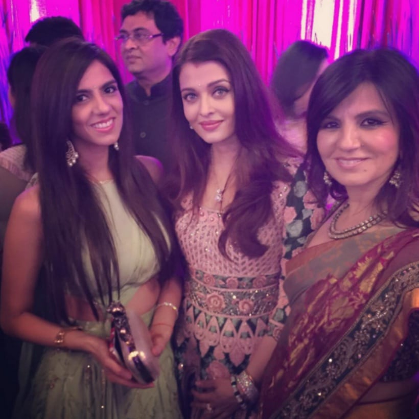 Amitabh Bachchan, Aishwarya Rai Bachchan, Abhishek Bachchan, Preity Zinta, Rani Mukerji, Shilpa Shettty, Aaradhya Bachchan, Saif Ali Khan, Kareena Kapoor, Karisma Kapoor, Manish Malhotra, sonam Kapoor, Alia Bhatt, Ranveer Singh, Athiya Shetty, Tiger Shroff, Maheep Kapoor, Sanjay Kapoor, Amrita Arora, Malaika Arora Khan, Diwali party, bollywood, entertainment