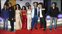Amitabh Bachchan, ‘Pyaar Ka Punchnama 2’ stars attend Anand Pandit’s Diwali party