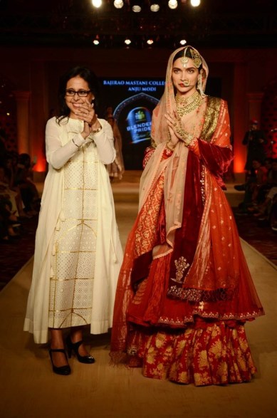 bajirao mastani, anju modi, designer anju modi, deepika padukone, ranveer singh, priyanka chopra, anju modi bajirao mastani, anju modi news, anju modi deepika, deepika, ranveer, priyanka, sanjay leela bhansali, entertainment news