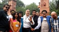 AnupamKher-480 march for india, anupam kher, madhur bhandarkar, india is tolerant, intolerance debate, FTII row, #MarchforIndia, march for india rally, india news, award wapsi, latest news
