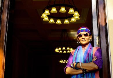 Bibi Russell, khadi, India Runway Week Winter Festive 2016, Indian Federation for Fashion Development, news, india news, fashion, national news, latest news