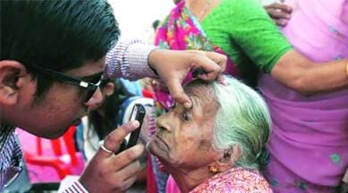 rajkot cataract operation, cataract operation blindness, cataract operation camps, blind after cataract operation, gujarat news, india news