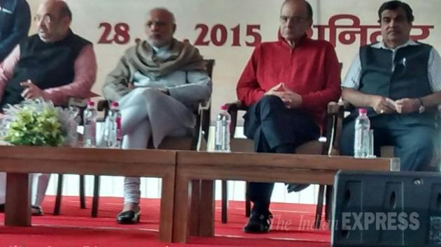 Narendra Modi, Diwali Milan, Diwali Milan Event, Amit Shah, Arun Jaitley, M Venkaiah Naidu, Diwali Milan Photos, Diwali Milan Pics, Narendra Modi Diwali Milan, Modi hosts Diwali Milan, modi hosts Luncheon Meet, Modi Hosts Luncheon for journalists, Luncheon Meet For Journalists, Narendra Modi News