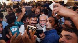 Narendra Modi, Diwali Milan, Diwali Milan Event, Amit Shah, Arun Jaitley, M Venkaiah Naidu, Diwali Milan Photos, Diwali Milan Pics, Narendra Modi Diwali Milan, Modi hosts Diwali Milan, modi hosts Luncheon Meet, Modi Hosts Luncheon for journalists, Luncheon Meet For Journalists, Narendra Modi News
