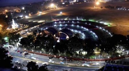 nitish swearing in ceremony, bihar nitish live, nitish kumar live, nitish cm live, nitish kumar cm live, bihar news, gandhi maidan, gandhi maidan live, india news,