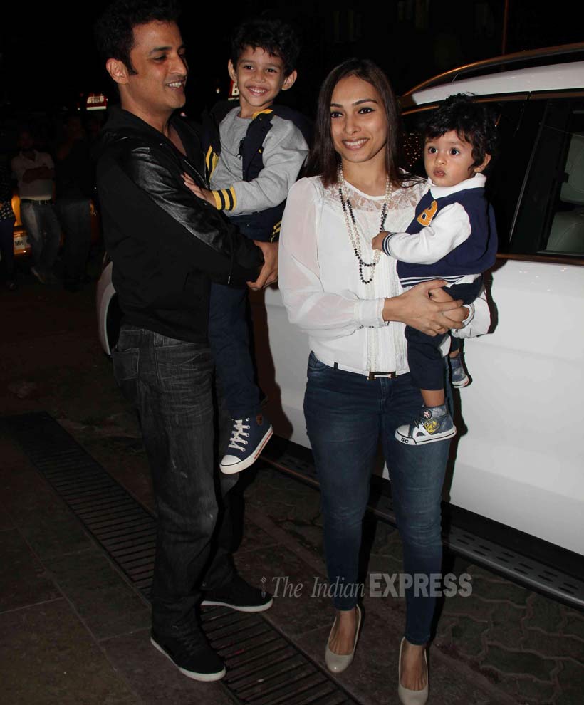 Aaradhay Bachchan, Abhishek Bachchan, Aishwarya Rai Bachchan, Amitabh bachchan, Jaya Bachchan, Shweta Nanda, Kunal Kapoor, Shilpa Shetty, Raj Kundra, Viaan Kundra, Nitara Khanna, Neelam Kothari, Sonali Kulkarni, Konkana Sen Sharma, Tara Sharma, Sonali Bendre, Raveena Tandon, Genelia D'Souza, Riteish Deshmukh, bollywood, entertainment