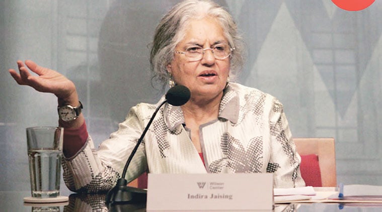 Indira Jaising is the secretary of the Lawyers Collective