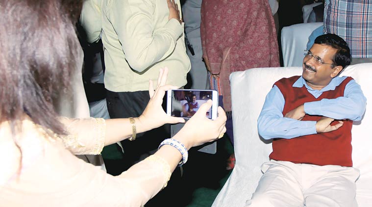 Delhi Chief Minister Arvind Kejriwal. (Express Photo by Prem Nath Pandey)