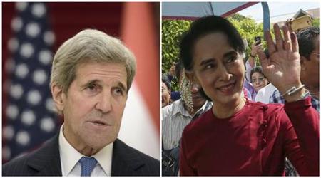myanmar election, myanmar polls, Suu Kyi myanmar election, John Kerry, US Secretary of state, Rohingya muslims, Rohingya muslims Suu Kyi, Myanmar news, asia news, world news, latest news