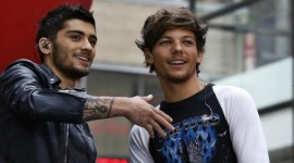 Louis Tomlinson, Zayn Malik, One Direction, hollywood, entertainment