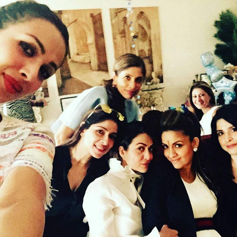 Malaika Arora Khan, Amrita Arora, Natasha Poonawalla, Maheep Kapoor, Bhavna Pandey, Pamela Godrej, Natasha Poonawalla baby shower, bollywood, entertainment