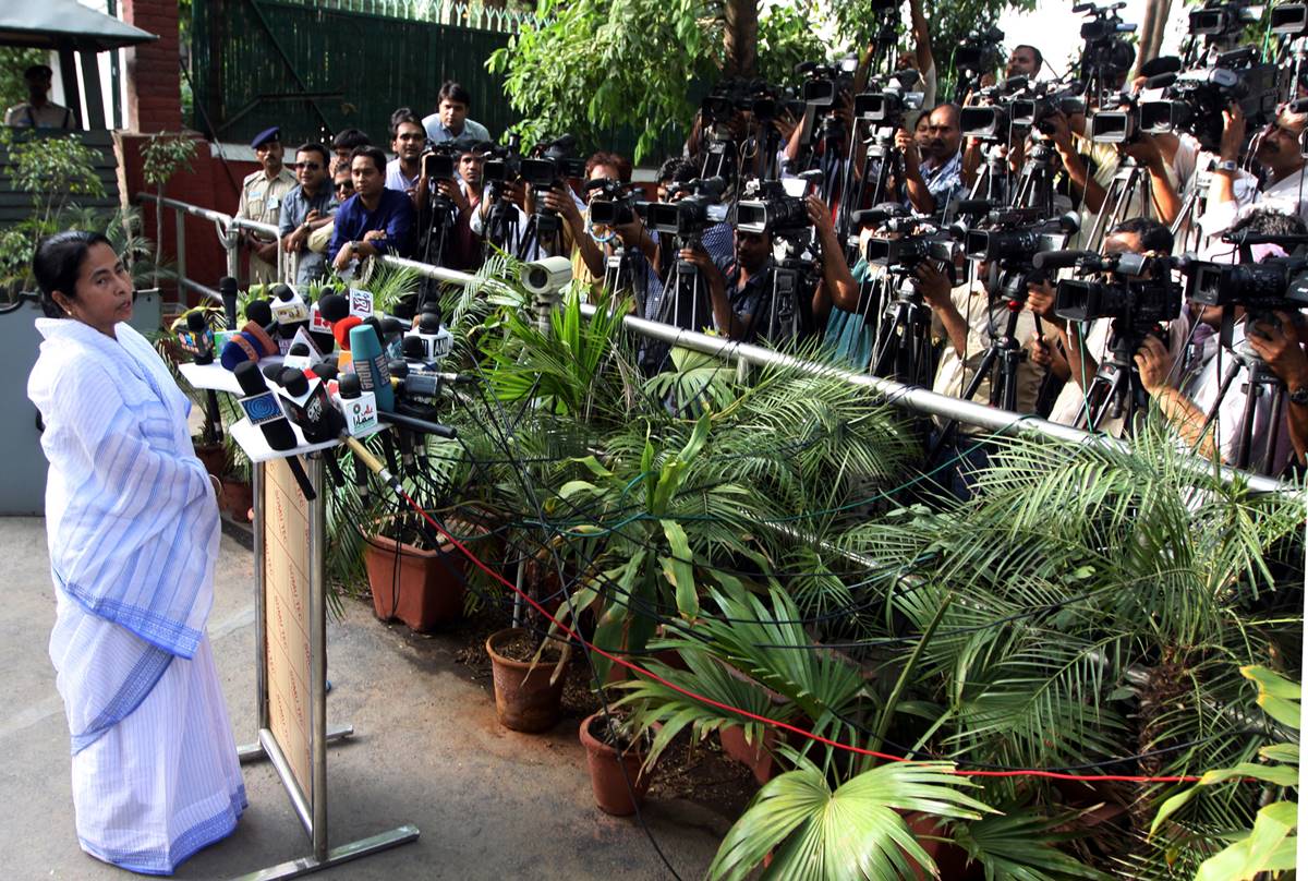 West Bengal Chief Minister Mamata Banerjee in this file photo.