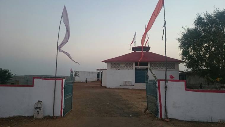 Mangarh temple. Express Photo/Mahim Pratap Singh