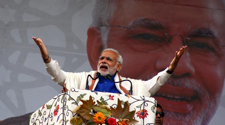 Narendra Modi, Modi in Kashmir, Modi in Srinagar, Modi Kashmir package, Modi J&K visit, Narendra Modi J&K rally, Modi special package, J&K special package, Srinagar rally Modi