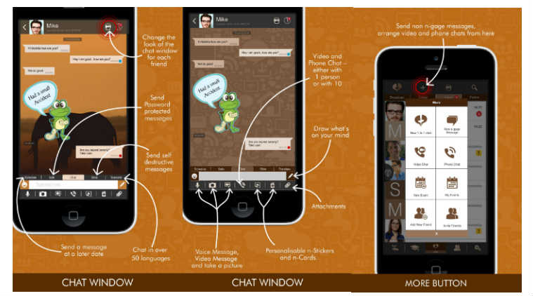 smartphones, chatting app, smartphone chatting apps, chatting apps, n-gage, n-gage app, phone chatting apps, technology, technology news 