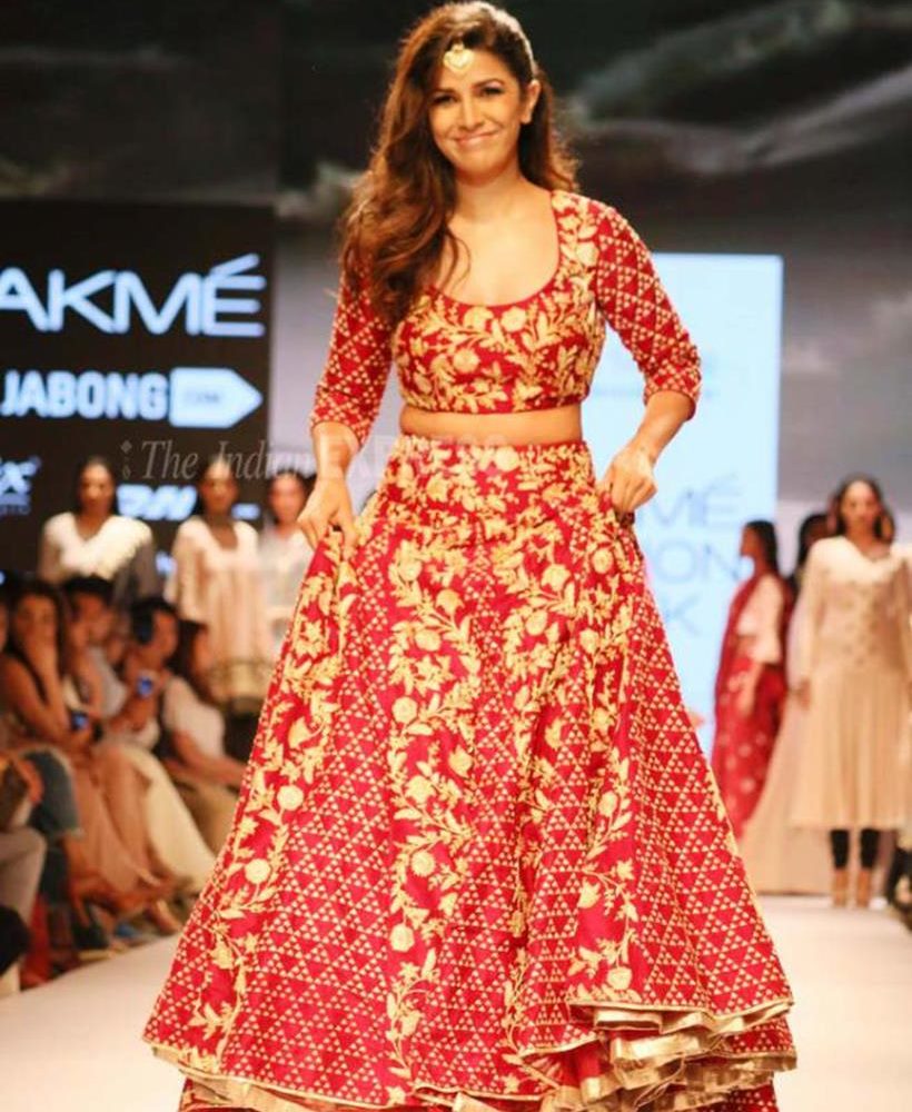 Daljeet Kaur walks the ramp during 'Be with Beti Fashion Show' at JW  Mariott in Mumbai on June 25, 2017 - Photogallery