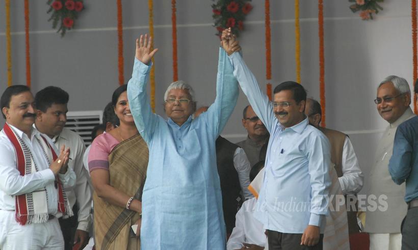 Nitish Kumar, Nitish Kumar Swearing in, Nitish Kumar Bihar CM, Nitish Kumar News, Lalu Prasad Yadav, Arvind Kejriwal, Rahul Gandhi, Mamata Banerjee, Nitish Kumar Latest News, Nitish Kumar Breaking News