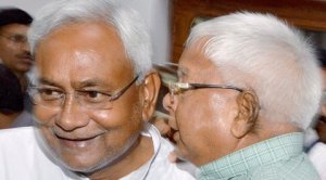 Nitish in the saddle, not quite