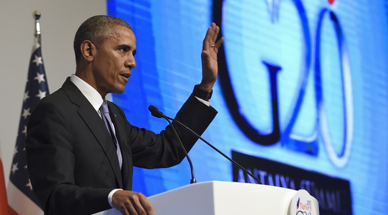 President Barack Obama waves as he concludes his news conference following the G-20 Summit in Antalya, Turkey, Monday, Nov. 16, 2015. (Source: AP)