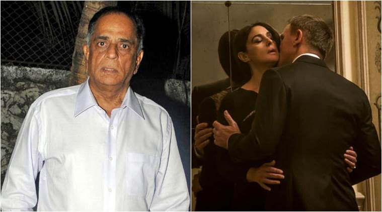 Spectre, Spectre Kiss, spectre Kissing Scene, Pahlaj Nihalani, Censor Board Chief Pahlaj Nihalani, Spectre Kissing length Shortened, Spectre Kissing Scene Cut, James bond Film Kissing Scene, Entertainment news