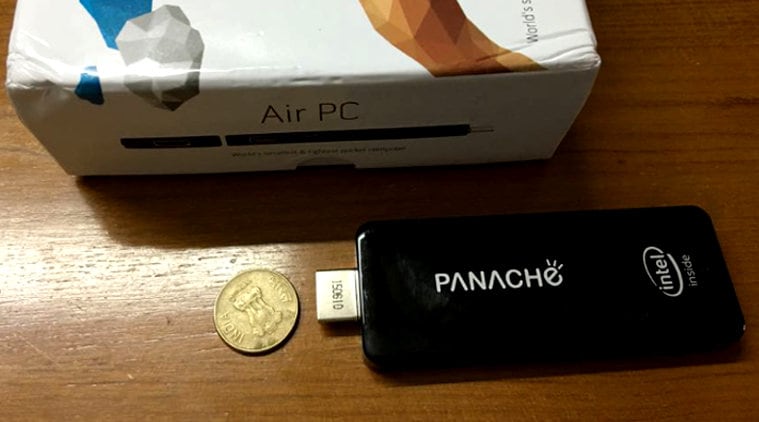 Panache Air PC, Intel PC on a stick, PC on a stick, pen drive computer, Panache, Panache Air PC review, Panache Air PC price, technology news