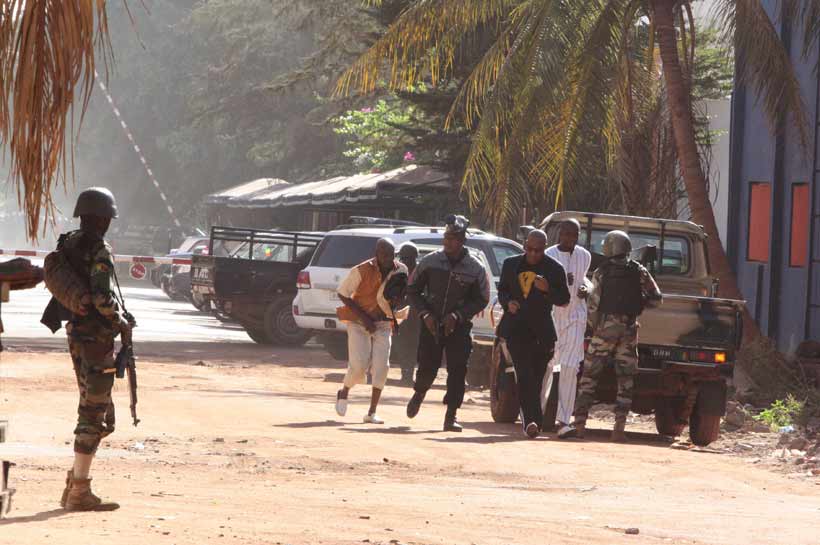 Radisson hotel Mali, Radisson hotel in Mali attacked, Radisson hotel Mali 170 hostages, hostages Radisson hotel, Radisson Hotel siege photos