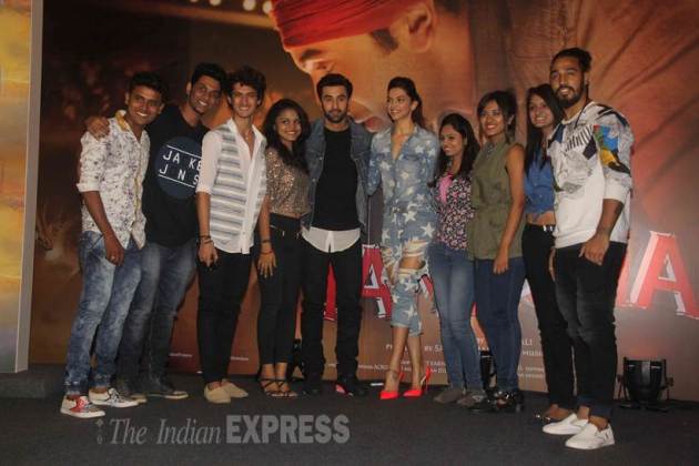 deepika padukone, ranbir kapoor, tamasha, tamasha promotions, deepika padukone pictures, ranbir kapoor pictures, ranbir deepika pics, ranbir deepika tamasha, imtiaz ali, deepika ranbir pics, entertainment, bollywood, tamasha film