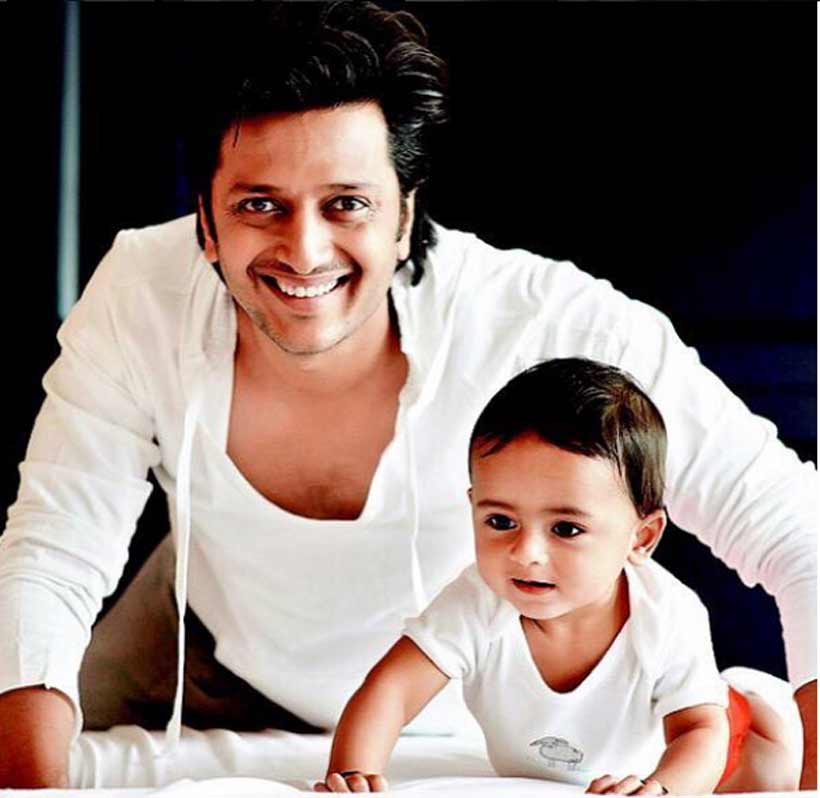 Riteish Deshmukh, Genelia's son Riaan's sailor themed 