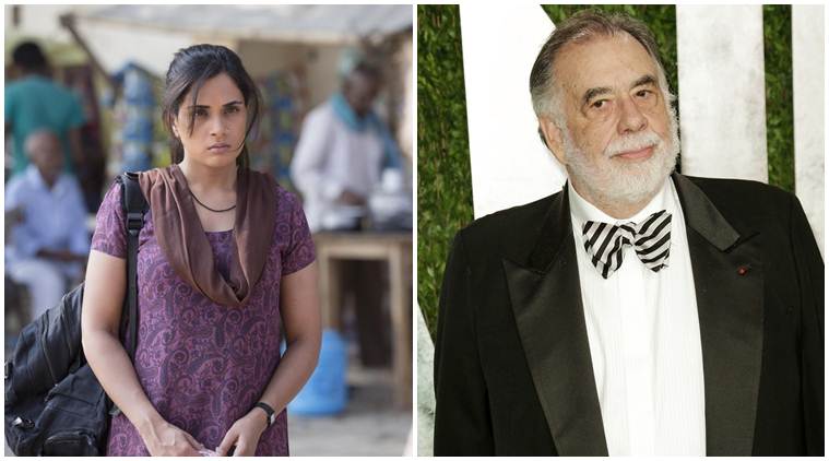 richa chadha, masaan, richa, richa chadha movies, richa masaan, richa chadha masaan, Francis Ford Coppola, entertainment news