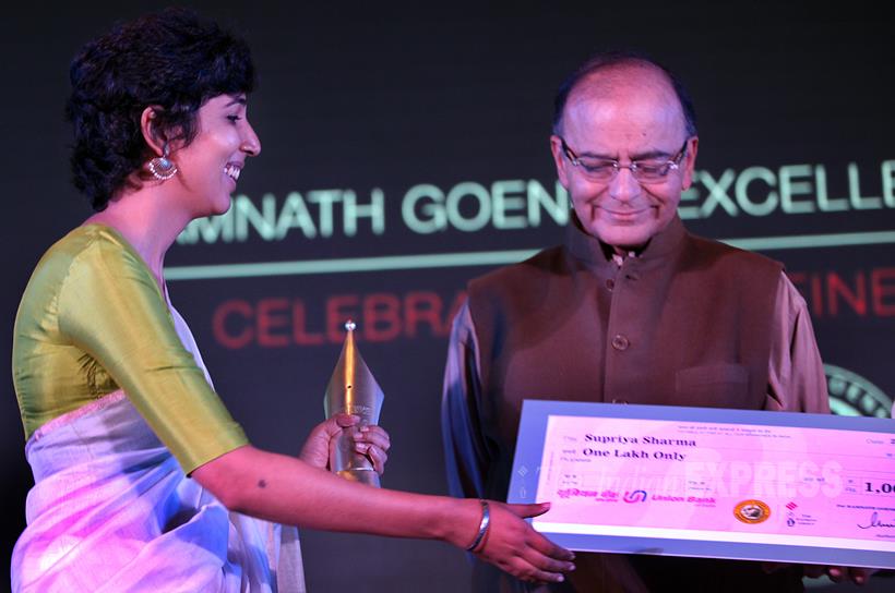 RNG awards, RNG awards 2015, Journalism Awards, Ramnath Goenka awards, Ramnath Goenka Journalism awards, photos RNG awards winner, photos RNG awards winner 2015, latest Journalism Awards photos, RNG awards winners, Ramnath Goenka Excellence in Journalism Awards