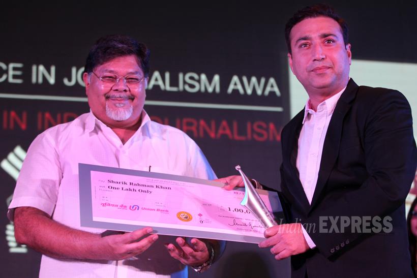 RNG awards, RNG awards 2015, Journalism Awards, Ramnath Goenka awards, Ramnath Goenka Journalism awards, photos RNG awards winner, photos RNG awards winner 2015, latest Journalism Awards photos, RNG awards winners, Ramnath Goenka Excellence in Journalism Awards