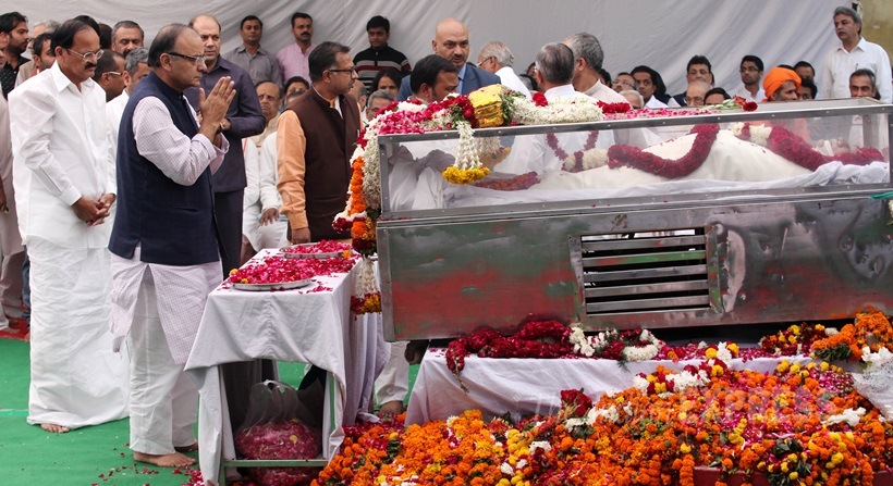 Ashok Singhal, Ashok Singhal death, Ashok Singhal passes away, Ashok Singhal Dead, Ashok Singhal Dies, Ashok Singhal news, VHP Leader Ashok Singhal Dead, VHP Leader Ashok Singhal Death, Ashok Singhal Latest News, NArendra Modi, Arun Jaitley, Sushma Swaraj, Venkaiah Naidu, Amit Shah