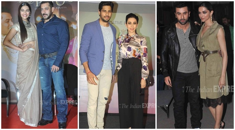 salman khan, prem ratan dhan payo, sonam kapoor, salman, salman khan pics, sonam, sonam kapoor pics, salman sonam pics, parineeti chopra, sidharth malhotra, karisma kapoor, deepika padukone, ranbir kapoor, riteish deshmukh, aftab shivdasani, entertainment, bollywood