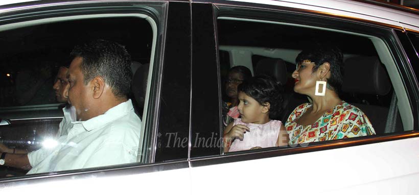 Aaradhay Bachchan, Abhishek Bachchan, Aishwarya Rai Bachchan, Amitabh bachchan, Jaya Bachchan, Shweta Nanda, Kunal Kapoor, Shilpa Shetty, Raj Kundra, Viaan Kundra, Nitara Khanna, Neelam Kothari, Sonali Kulkarni, Konkana Sen Sharma, Tara Sharma, Sonali Bendre, Raveena Tandon, Genelia D'Souza, Riteish Deshmukh, bollywood, entertainment