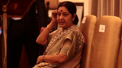 sushma swaraj, Masood Azhar, masood ban, jem chief ban, UN masood ban, Wang Yi, China, Sushma swaraj china, Masood Azhar, sushma swaraj chinese counterpart, United Nations, UN terrorism, India news, india China