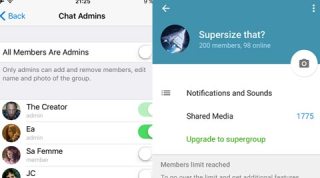 Telegram, Telegram app, Telegram apps, Telegram Supergroup, Telegram ISIS, Telegram features