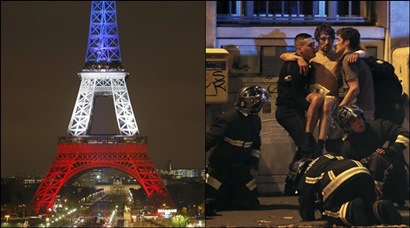 Paris Attacks, Paris Terror Attack, Paris Anti Terror raid, Tribute to Paris attack victims, Mount Everest, Migrant Crisis, Syrian Refugees, Brazil Soccer Championship, Shiite Fighters, Top Frames, Indian Express, Indian Express Photos