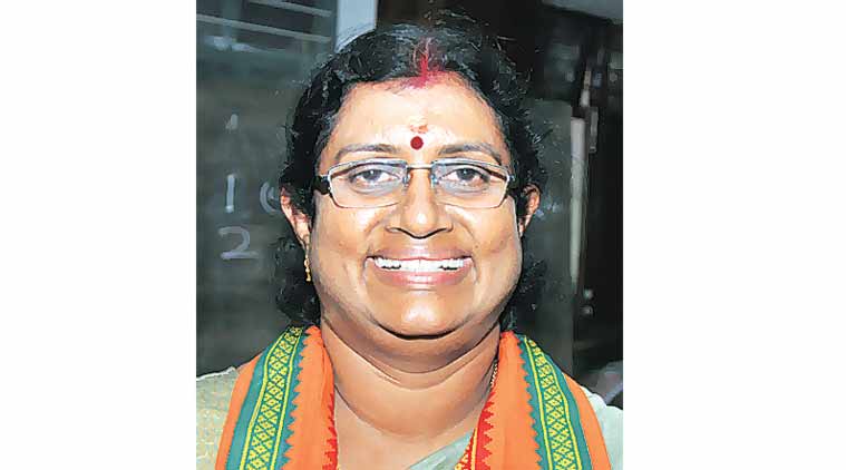 BJP, Prameela Sasidharan, BJP first civic body chief, Kerala civic body chief, Kerala Prameela Sasidharan, Indian express