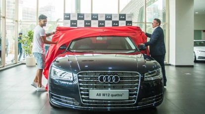 Virat Kohli's Audi A8L W12 Quattro