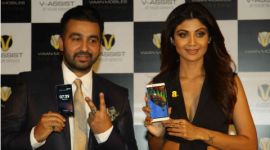 Shilpa Shetty, Raj Kundra, Viaan mobiles, Shilpa Shetty mobile launch, Viaan mobile launch, Shilpa Shetty's son, Viaan phone, smartphones, smartphone launch, entertainment, technology, technology news